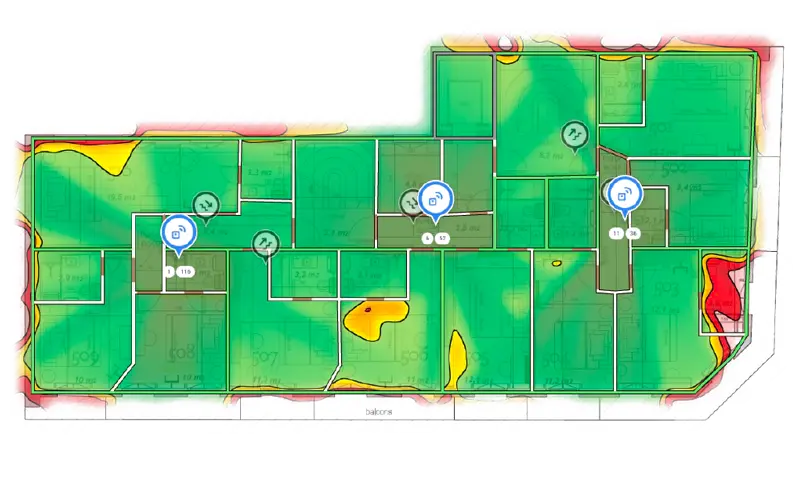 Analyse de couverture WiFi – Vue d’ensemble du logiciel UTH